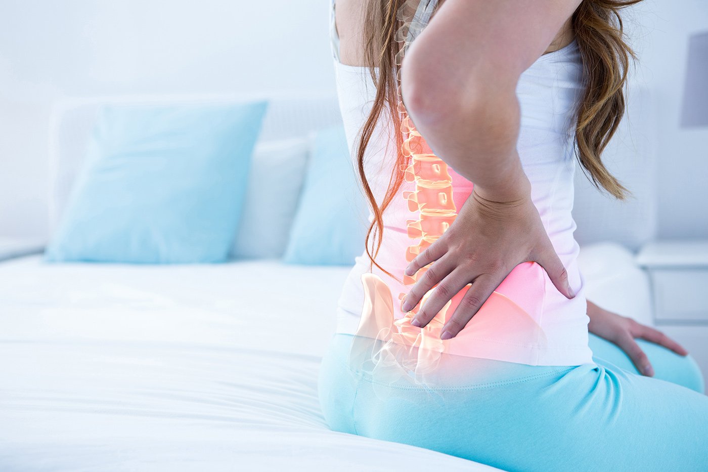 woman experiencing pain from sciatica